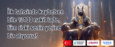 Yüzde 100 Hoş Geldin Bonusu promotion image
